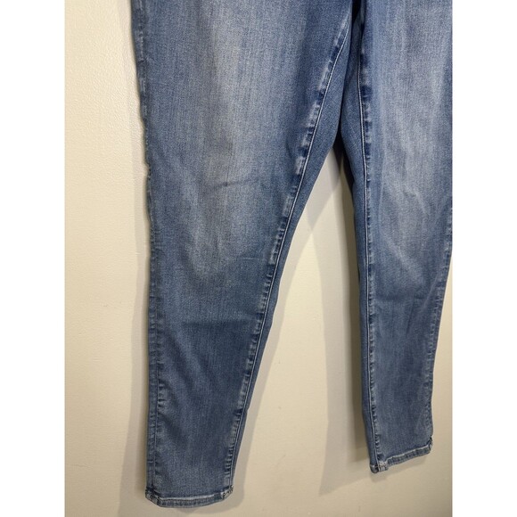 American Eagle Super High Rise Jegging Blue Stretch Skinny Soft Denim Classic - Picture 2 of 8